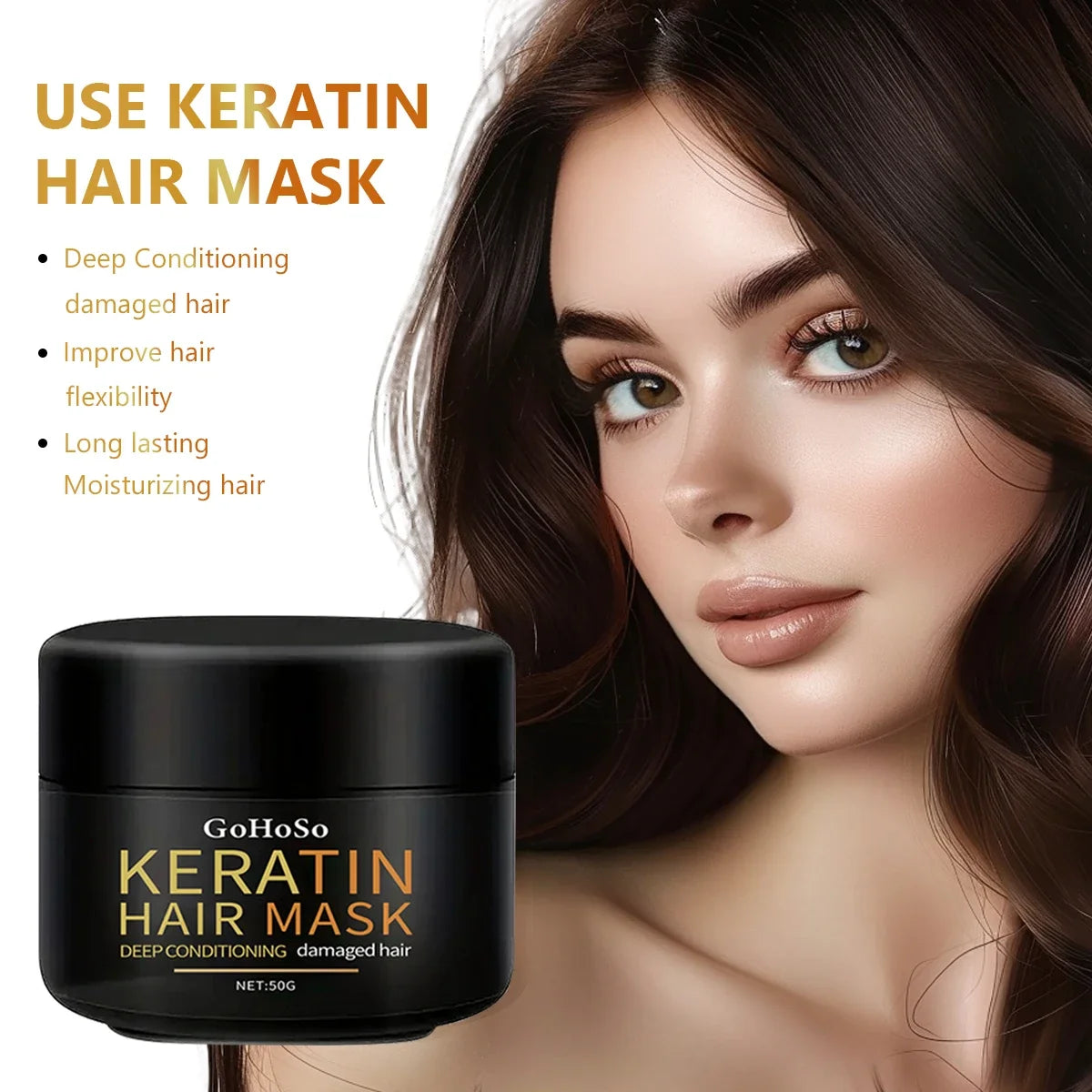 Envisha Keratin Hair Mask Professional Deep Nourishing Care | Premium Care