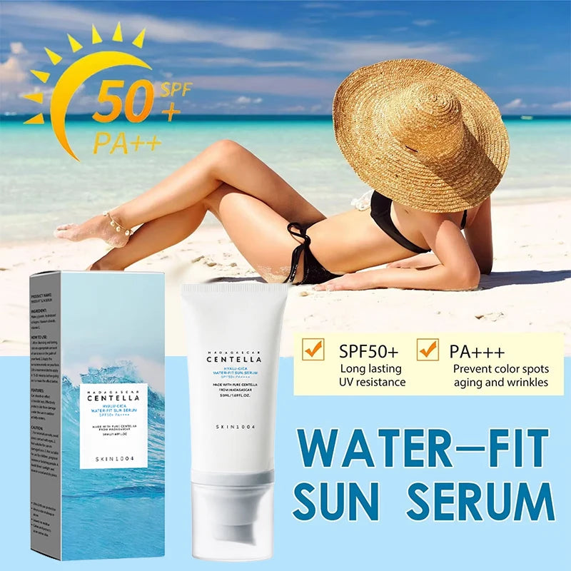 50 Facial Sunscreen Centella Protector Solar Sunblock Skin | Premium Care