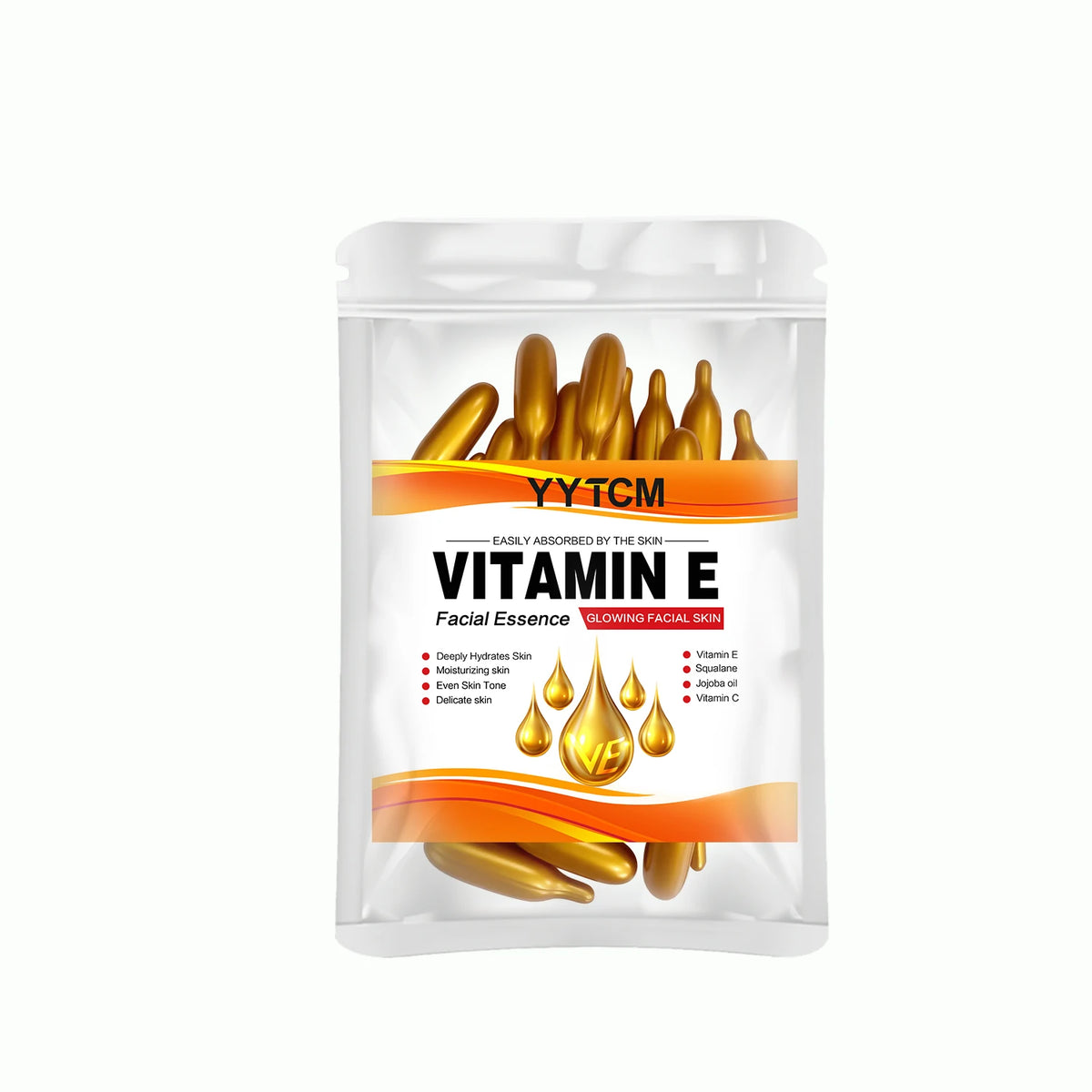 Vitamin E Deep Moisturizing Capsule Essence Hydrates And | Premium Care