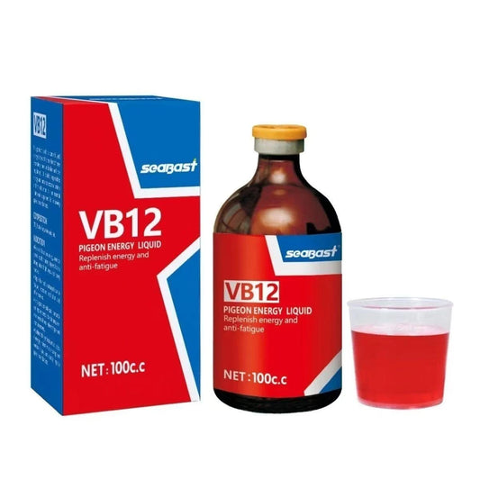 100ml Pigeon VB12 Energy Supplement Racing Performance Booster, Anti-Fatigue & Stamina Enhancer for Training and Competition