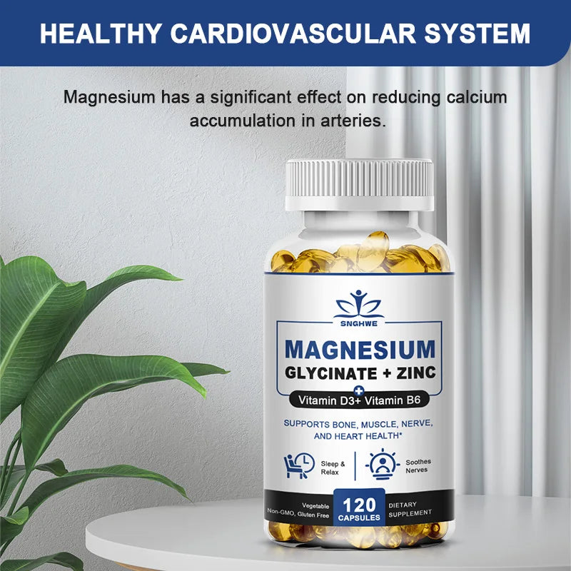 Garmtar Magnesium & Zinc Rest & Muscle Recovery Capsules - Garmtar Pure Supplements