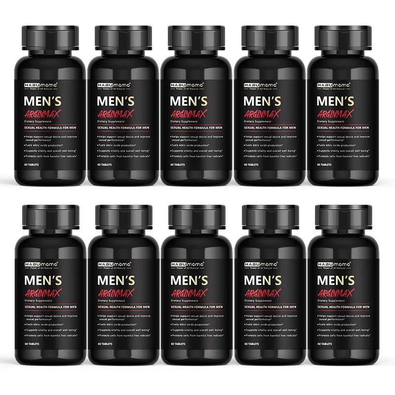 Men's L-Arginine Performance Matrix (60 Tablets) – Male Vitality, Muscular Strength & Endurance