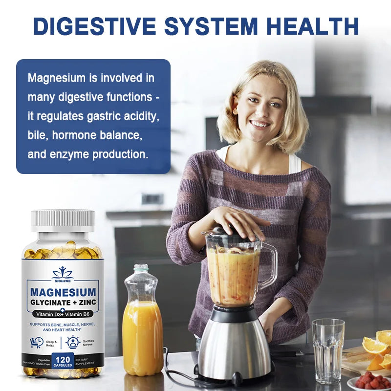 Garmtar Magnesium & Zinc Rest & Muscle Recovery Capsules - Garmtar Pure Supplements