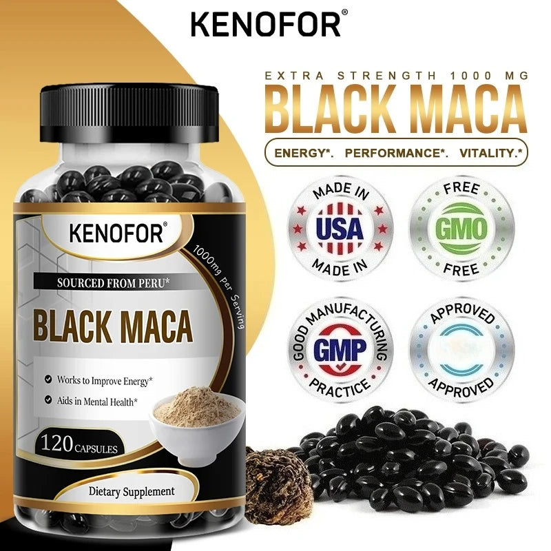 Kenofor Ultra Black Maca 10,000mg Complex