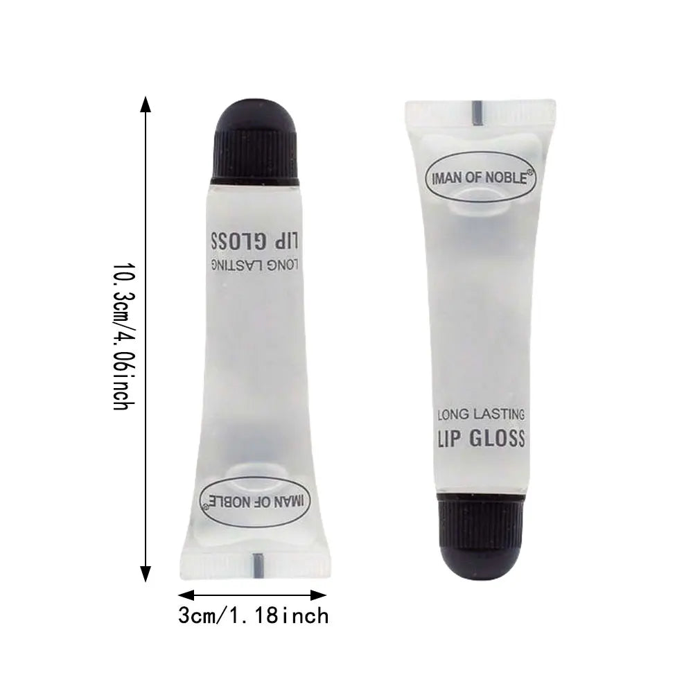 5pcs Glossy Finish Lip Gloss Moisturizing Cream For | Premium Care