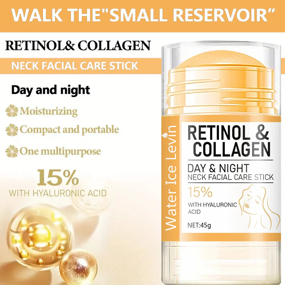 Retinol Collagen Neck Facial Care Stick With Hyaluronic | Premium Care