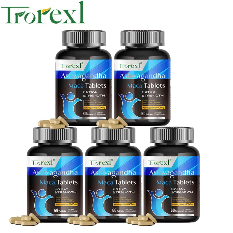 Ashwagandha Maca Root Male Enhancing Supplement Max Strength | Premium Care