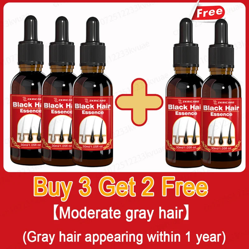 White Hair Turns Black Instantly Regaining Youthful Confidence | Premium Care