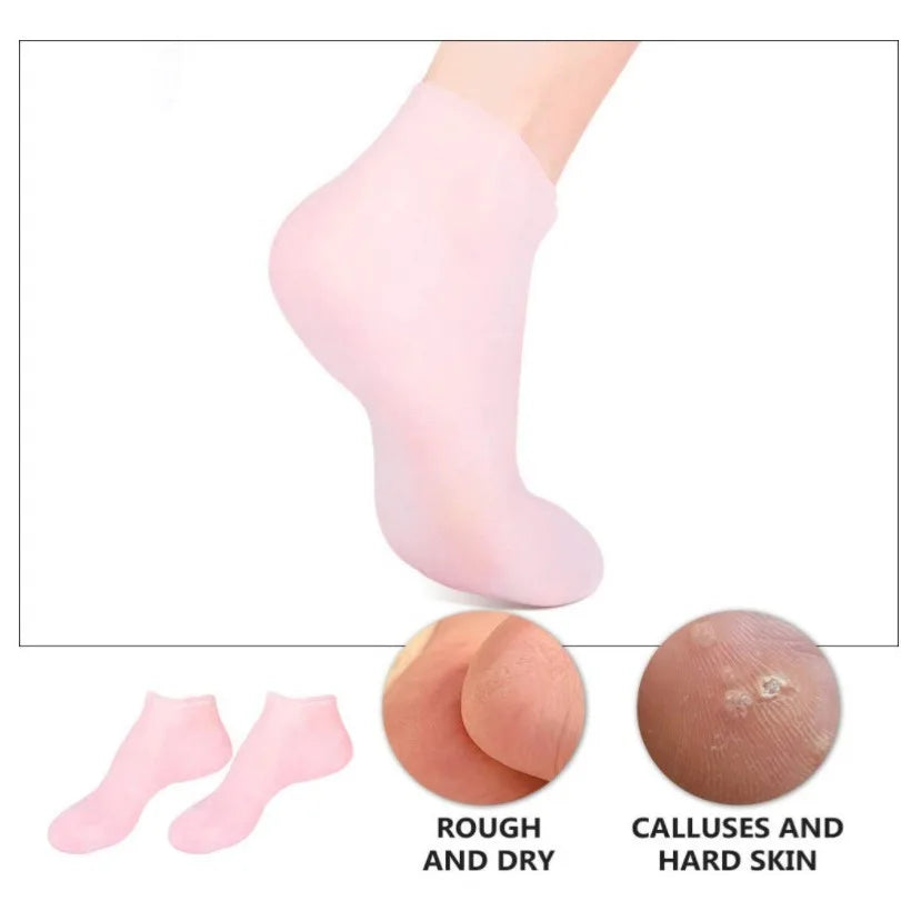Silicone Moisturizing Socks Exfoliating Gel Heel Socks Callus | Premium Care