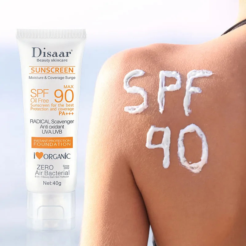 Facial Body Sunscreen Waterproof Spf 90 Uv Sun | Premium Care