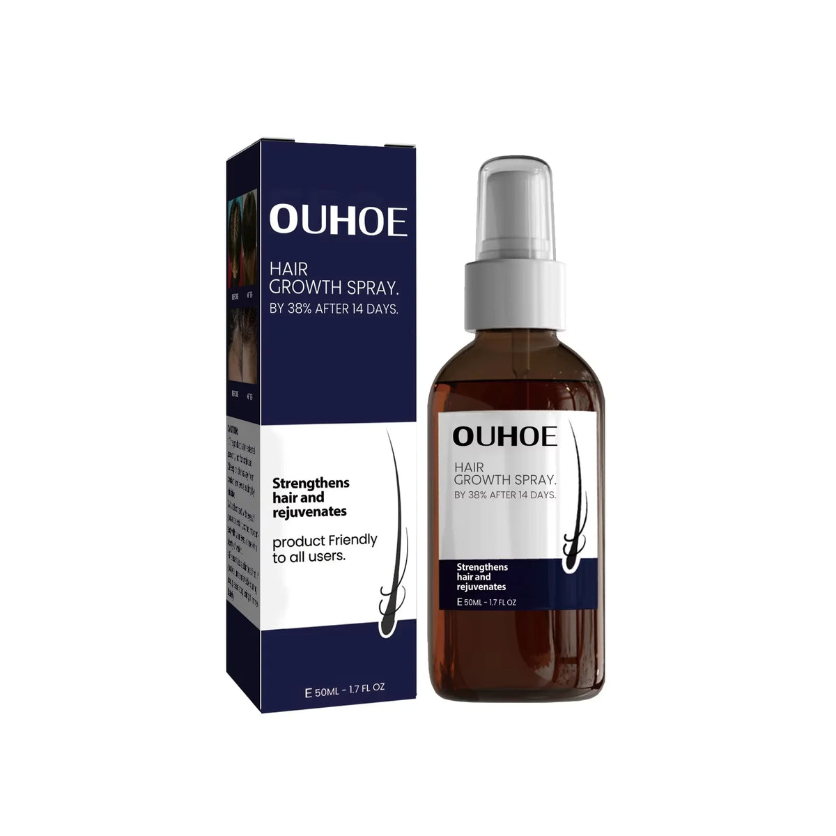 Hair Growth Spray Nourishing Moisturizing Thicker Longer Repair | Premium Care
