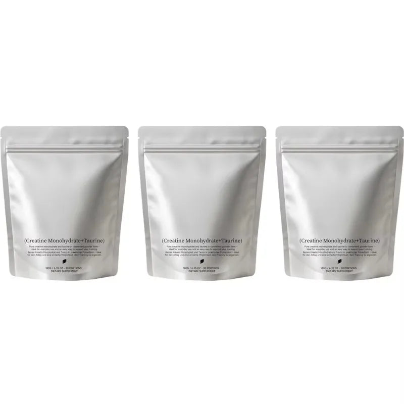 Micronized Creatine Monohydrate + Taurine Powder (180g / 30 Servings) – Explosive Strength & Muscle Hydration