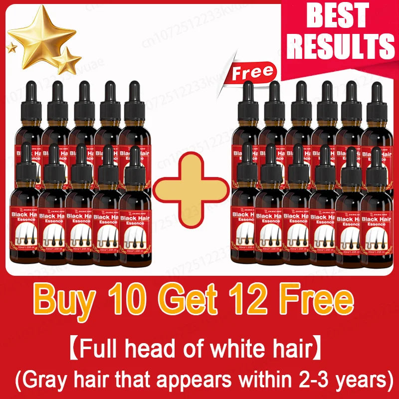 White Hair Turns Black Instantly Regaining Youthful Confidence | Premium Care