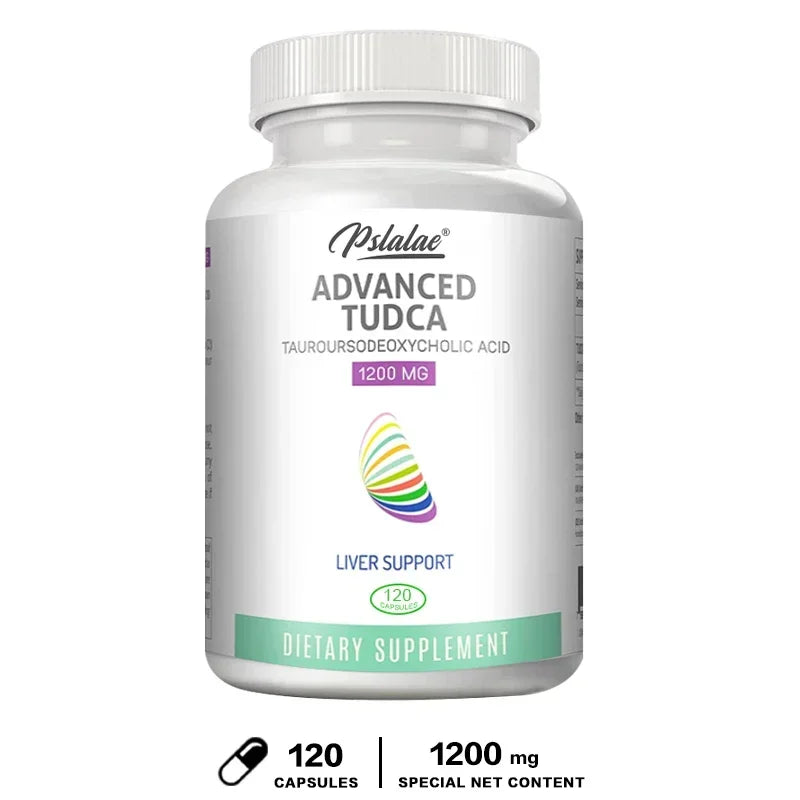 TUDCA Liver Supplement - Protect Liver, Anti-oxidation, Detoxify, Lower Blood Sugar, Relieve Anxiety, Promote Metabolism