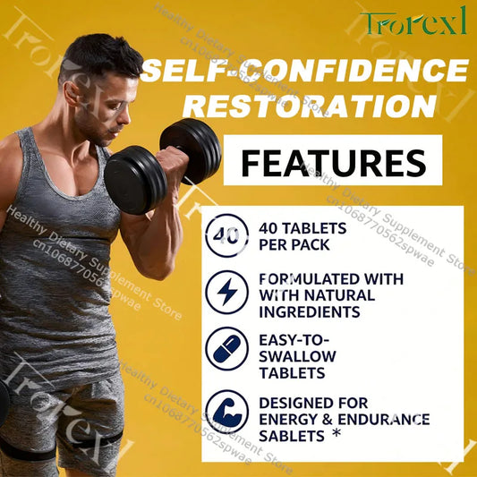 Epimedium Enhancing Tablets For Men Build Stamina Confidence | Premium Care