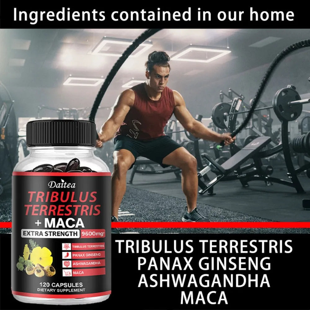 Premium Tribulus Terrestris Maca With Ashwagndha Panax Ginseng | Premium Care