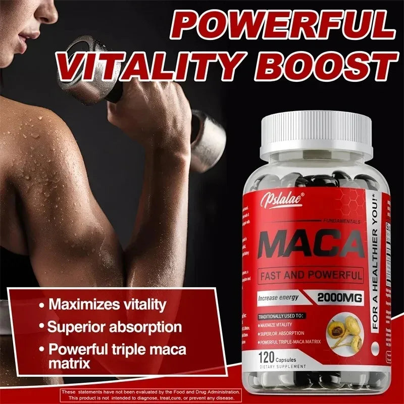 Garmtar Triple Maca 2000mg (Black, Red & Yellow Maca Root) - Garmtar Pure Supplements