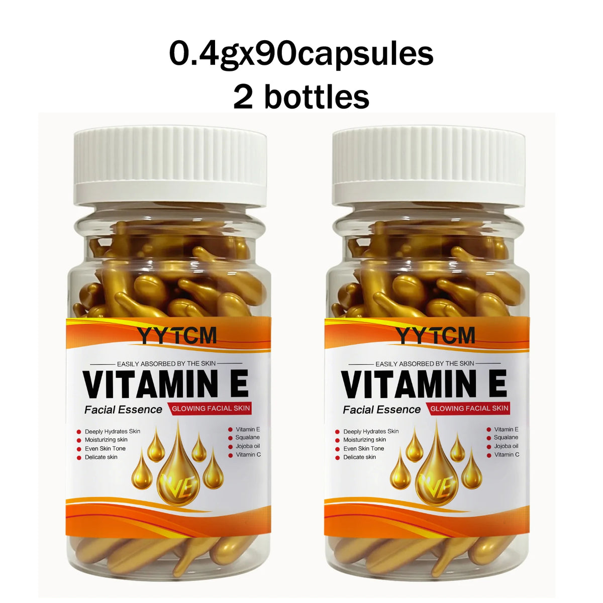 Vitamin E Deep Moisturizing Capsule Essence Hydrates And | Premium Care