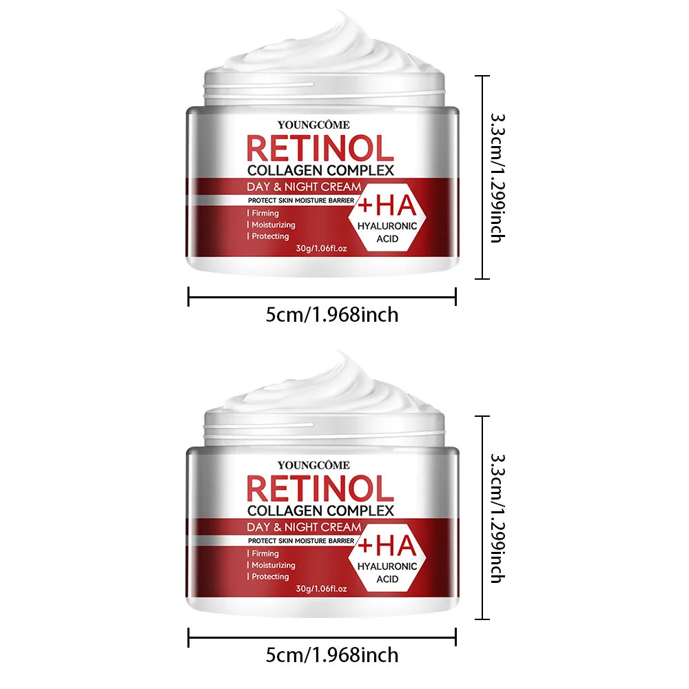 Retinol Collagen Facial Care Moisturizing Cream Deep Hydration | Premium Care