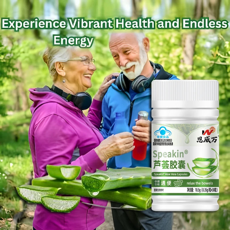 Garmtar Pure Aloe Vera Extract Capsules (Digestion & Detox) - Garmtar Pure Supplements