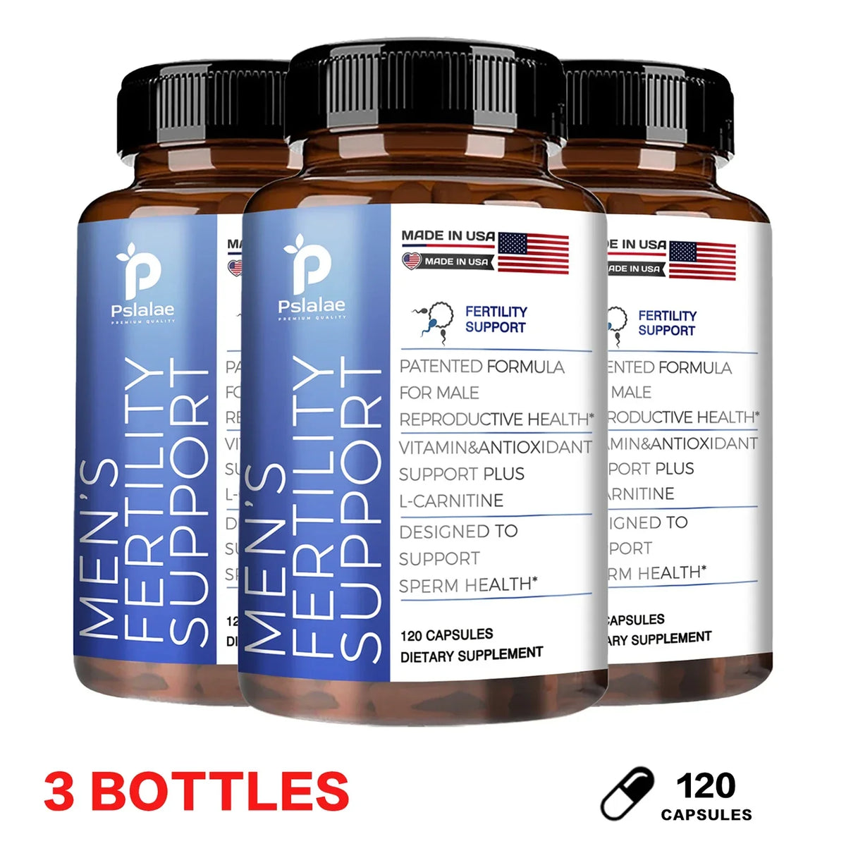 Men's Fertility & Conception Support Complex – Motility, Count & Vitality Formula