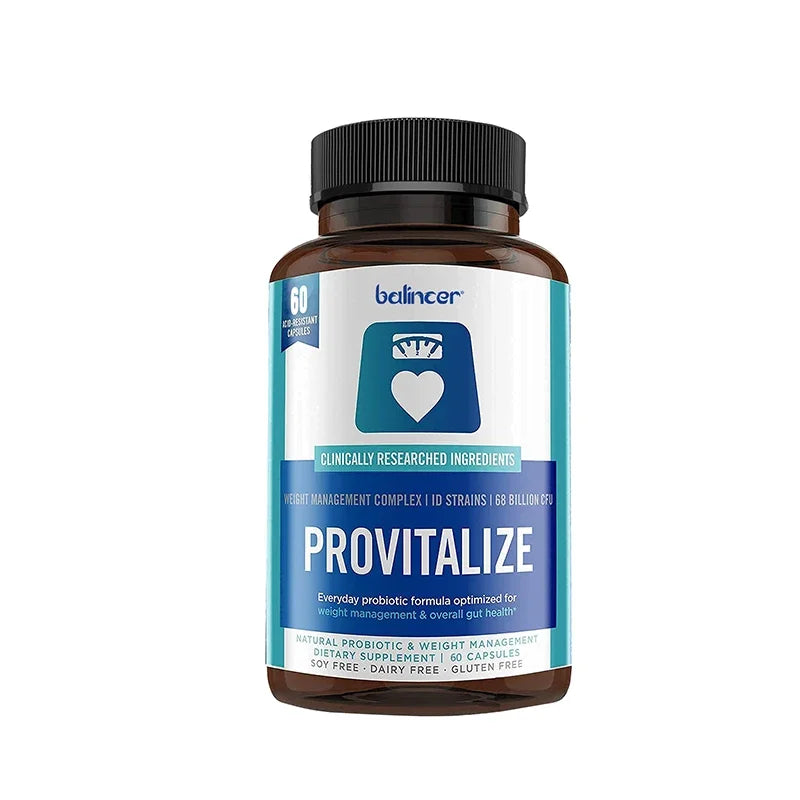 ProbioMax 60 Billion CFU Gut-Brain Axis Complex – Multi-Strain Probiotics & Prebiotics for Digestion, Bloating Relief, Weight Management & Mood Relaxation