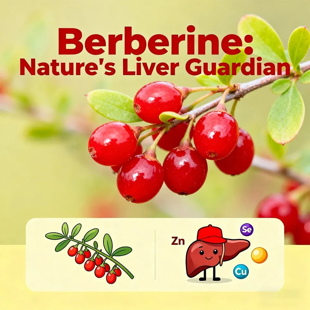 6 in 1 Supplement,Berberine with Ceylon Cinnamon,Turmeric,Milk Thistle,Artichoke,Black Pepper,Support Digestive Liver Health