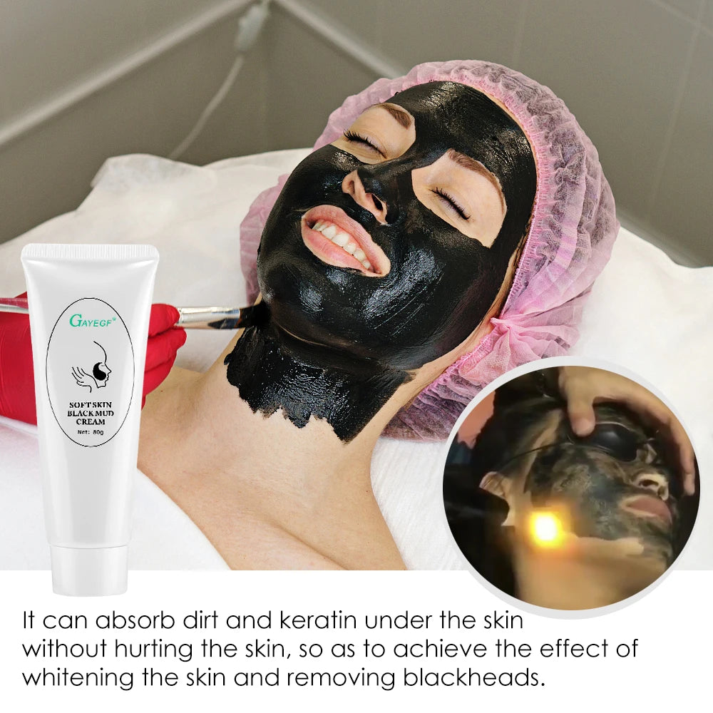 Carbon Gel Black Face Cream Mask Facial Deep | Premium Care