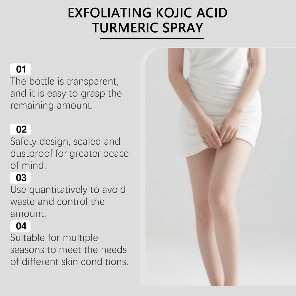 Kojic Acid Turmeric Cutin Cleaning Spray Kojic Acid | Premium Care