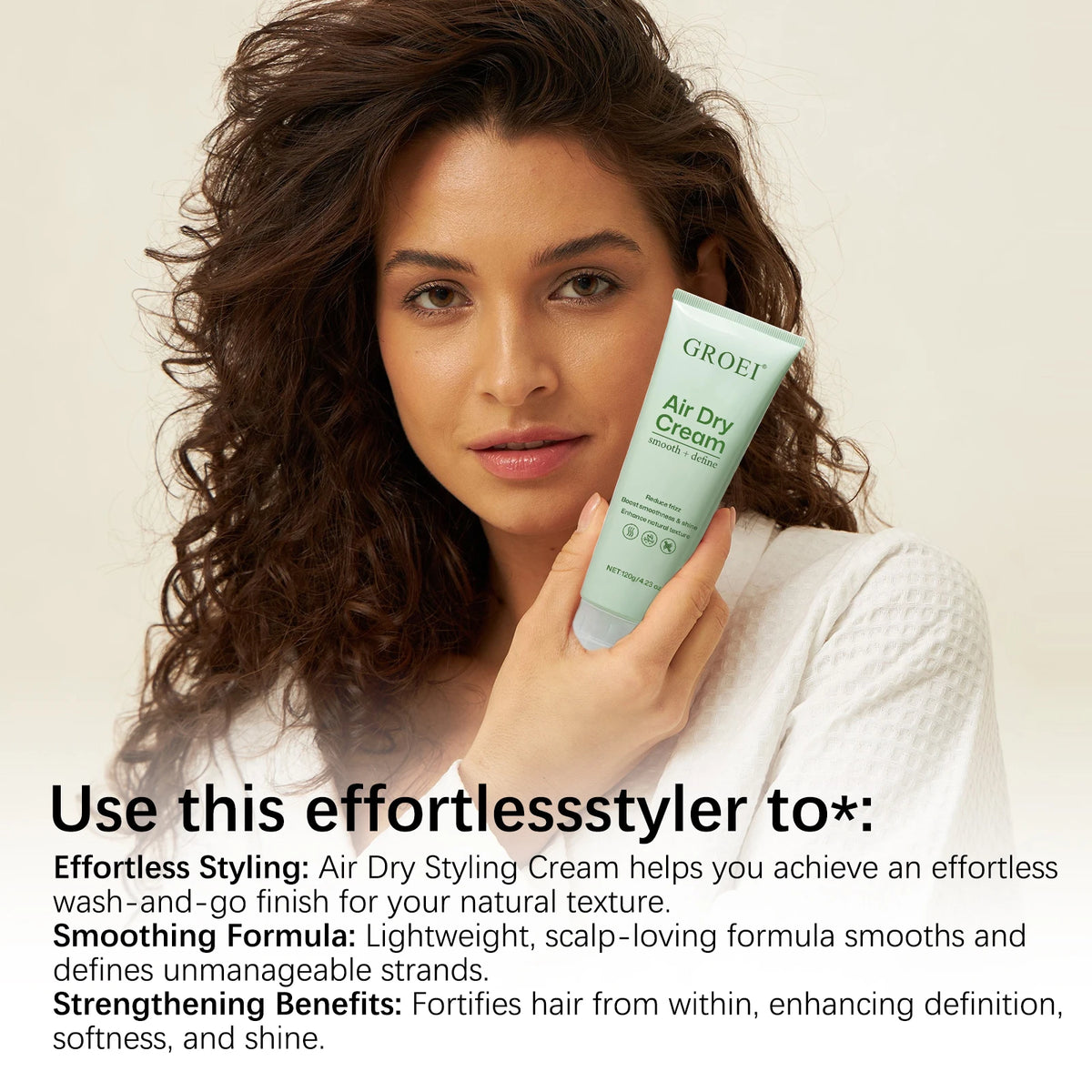 Hair Styling Cream With Nourishing Formula Add Shine | Premium Care
