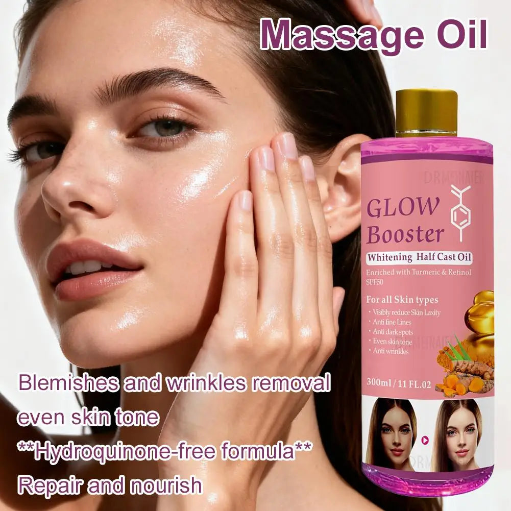 Facial Body Massage Oil Kojic Acid Whitening Serum | Premium Care