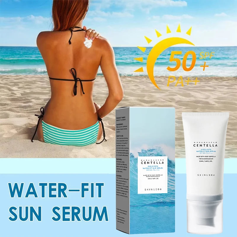 50 Facial Sunscreen Centella Protector Solar Sunblock Skin | Premium Care