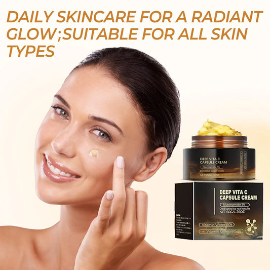 Deep Vitamin C Golden Capsule Hydrating Face Moisturizer | Premium Care