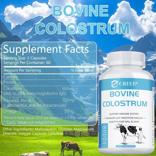 Garmtar 100% Grass-Fed Bovine Colostrum (20-25% IgG) - Garmtar Pure Supplements