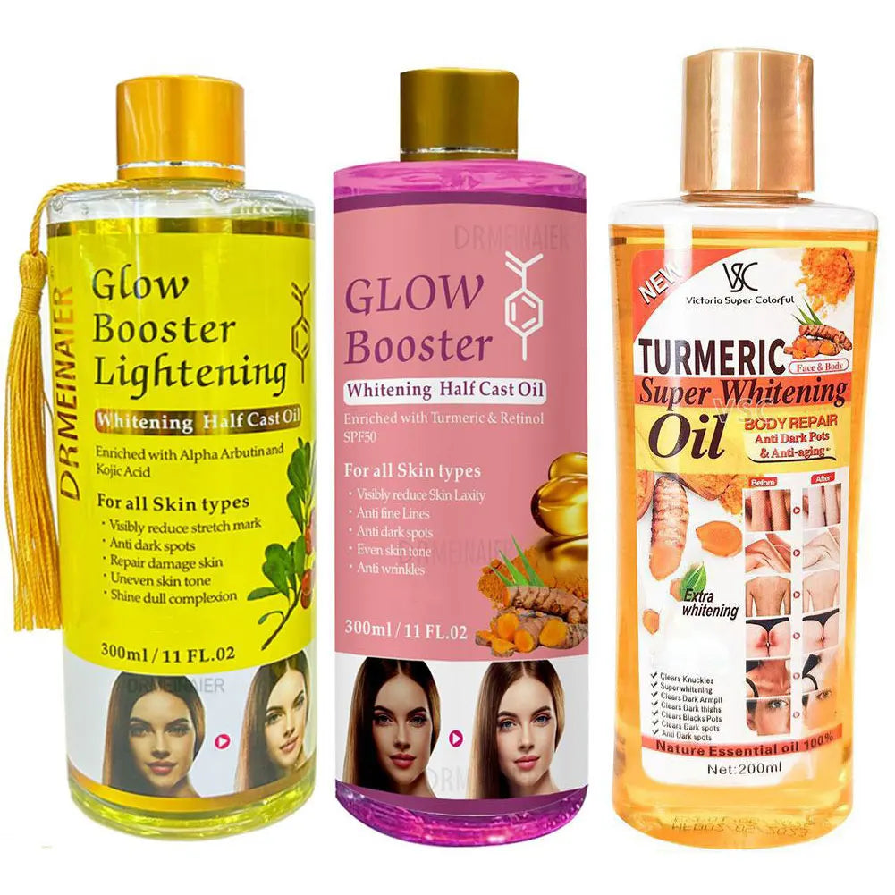 Facial Body Massage Oil Kojic Acid Whitening Serum | Premium Care