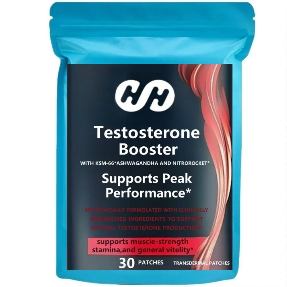 30 Patches Testosterone Booster For Men With Horny | Premium Care