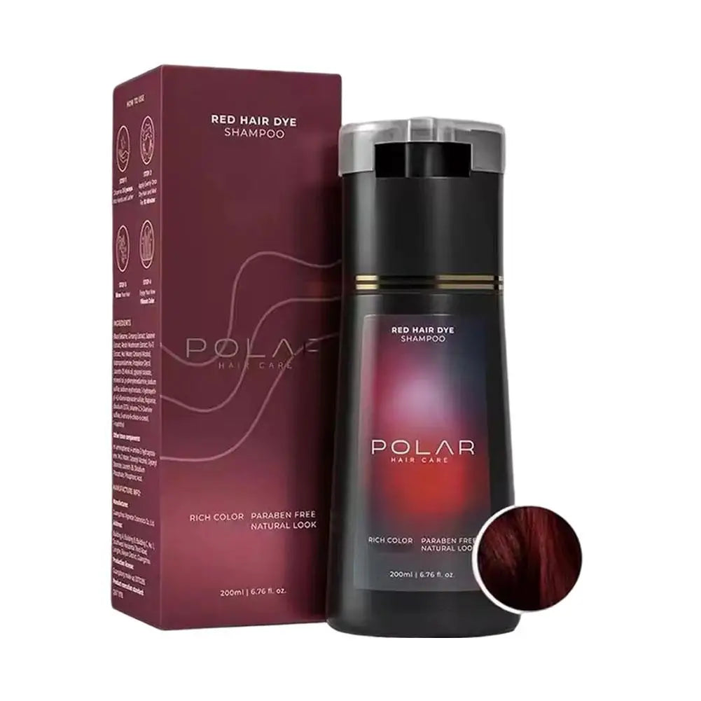 Hair Dye Shampoo 200ml 3 In 1 Natural | Premium Care