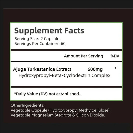 Garmtar Ajuga Turkestanica Turkesterone 10% Complex - Garmtar Pure Supplements