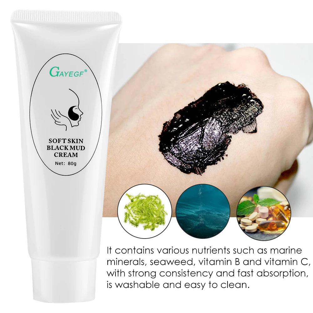 Carbon Gel Black Face Cream Mask Facial Deep | Premium Care