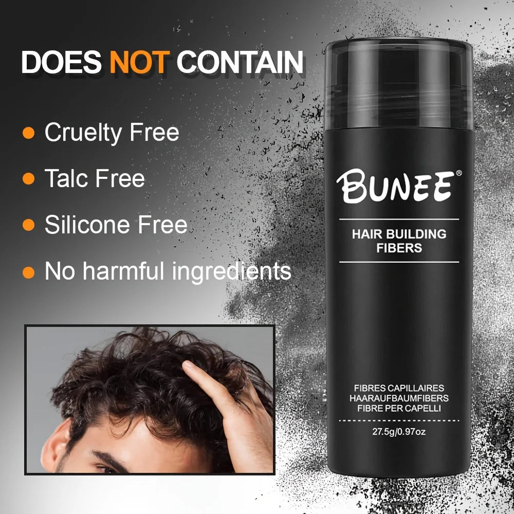 Bunee Hair Fiber 27 5g Mens Natural Hair | Premium Care