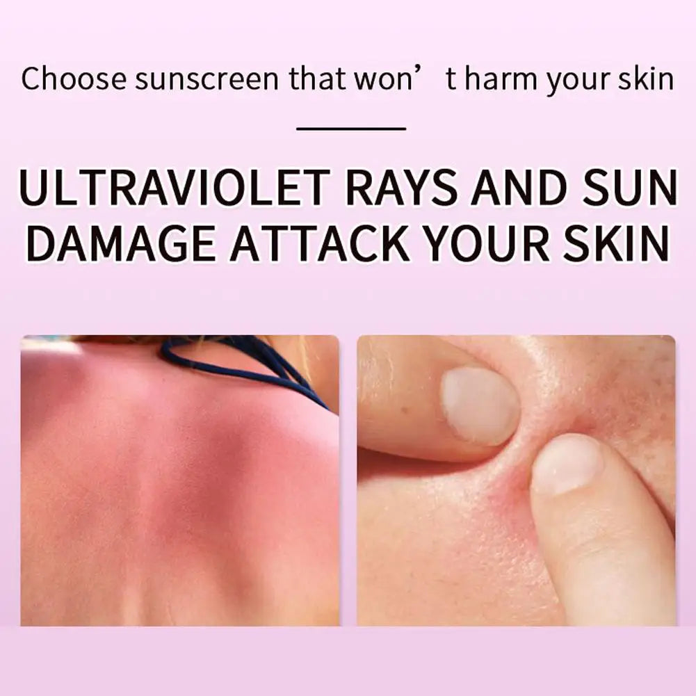 60ml Multi Effect Repair Isolation Sunscreen Moisturizing Oil | Premium Care