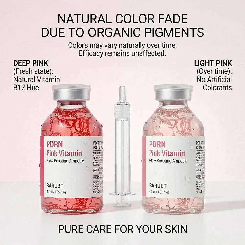 Deep Collagen Barrier Serum, Peptide Intensive Activation, Pink PDRN Stem Cell Ampoule, Moisturizing, Skincare