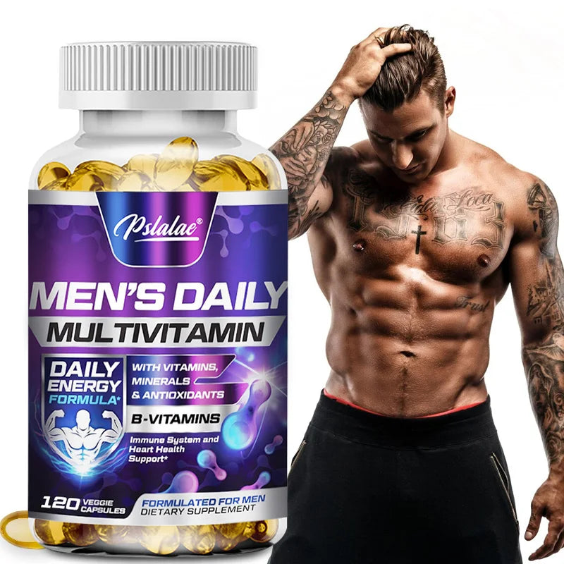 Men's High-Performance Daily Multivitamin – Cognitive Brain Health, Stamina & Muscle Support
