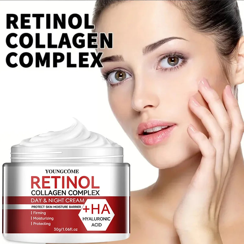 Retinol Collagen Facial Care Moisturizing Cream Deep Hydration | Premium Care