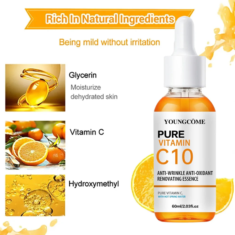 Vitamin C Facial Essence Hyaluronic Acid Dark Skin | Premium Care