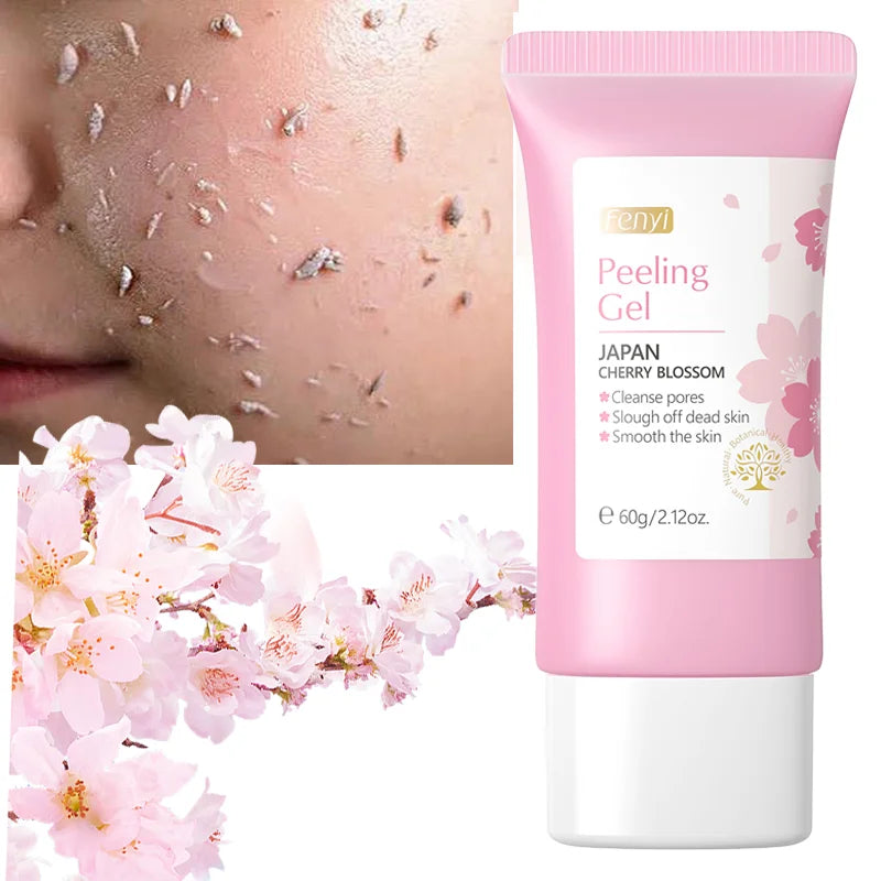 Sakura Face Deep Cleaning Exfoliating Gel Skin Care | Premium Care