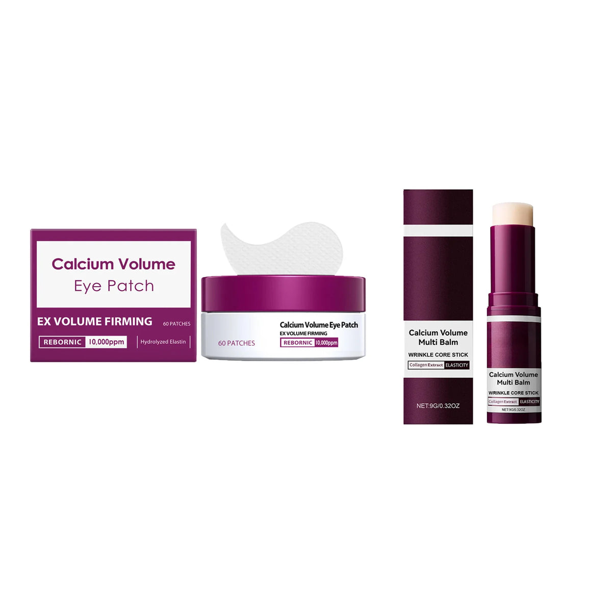 Calcium Skincare Set Anti Aging Calcium Volume Facial | Premium Care