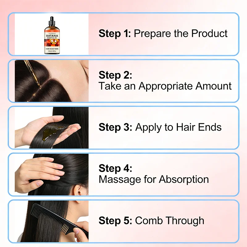 Natural Organic Batana Hair Oil Deep Nourishing And | Premium Care