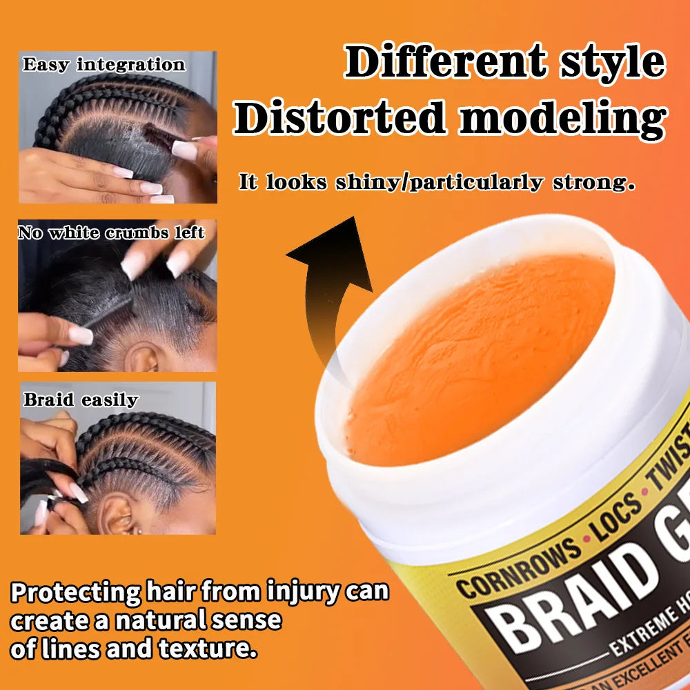 Mens Hair Wax For Styling Strong Hold Moisturizing | Premium Care