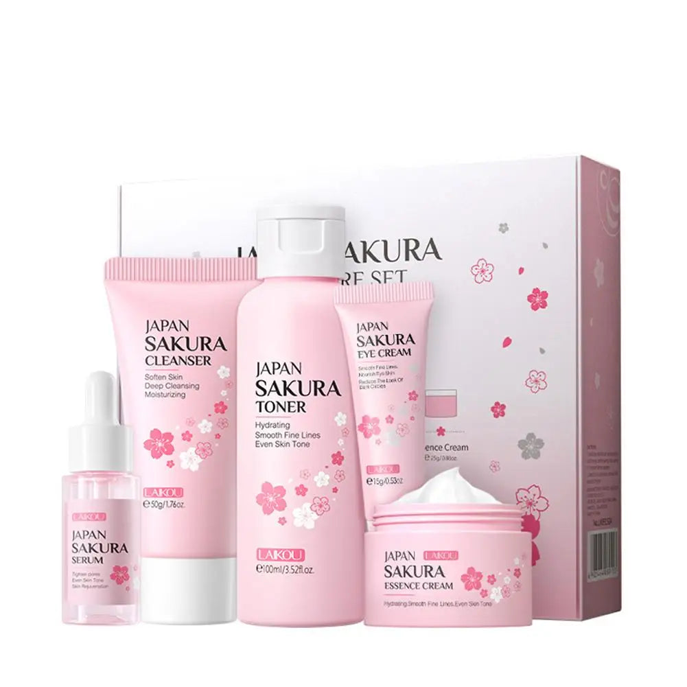 5 3pcs Set Sakura Skin Care Sets Face | Premium Care
